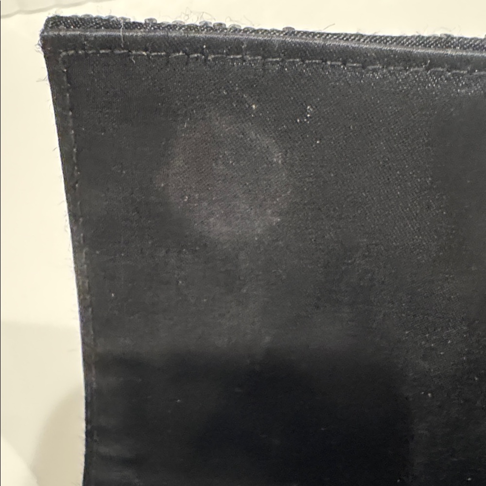 Preowned Inge Christopher Evening Bag With Black, Gray/blue,  And Silver Beads - Picture 10 of 11